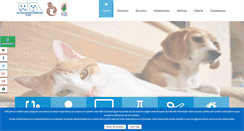 Desktop Screenshot of clinicaveterinariaescaleritas.com